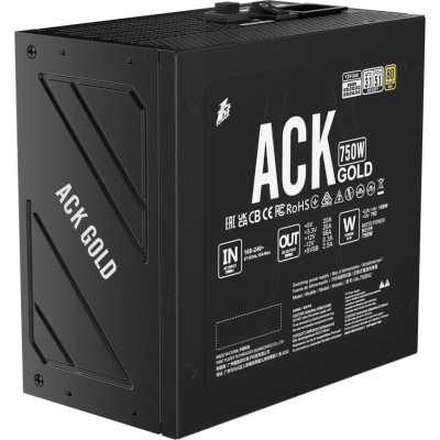 блок питания 1STPLAYER ACK Gold 750W Black HA-750BA2-BK Черный