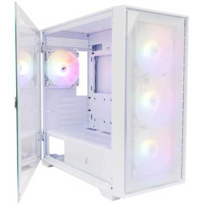 корпус 1STPLAYER DK D6 White D6-WH-4F1-W