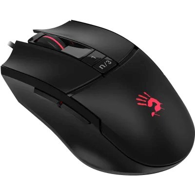 мышь A4Tech Bloody L65 Max Stone Black Розовый-голубой
