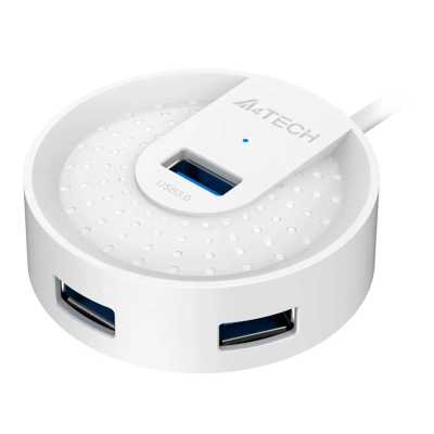 разветвитель USB A4Tech HUB-30 White
