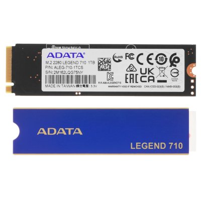 SSD диск ADATA Legend 710 1Tb ALEG-710-1TCS Синий
