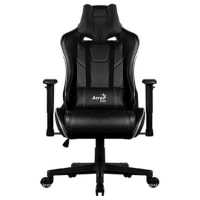 игровое кресло AeroCool AC220 RGB-B черный