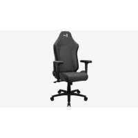 игровое кресло Aerocool Crown AeroWeave Ash Black черный