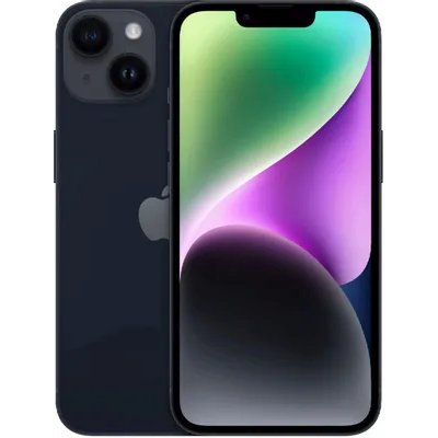 смартфон Apple iPhone 14 128GB Midnight MVUP3CH/A черный