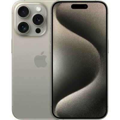 смартфон Apple iPhone 15 Pro 128GB Natural Titanium MTQ63CH/A бежевый титан