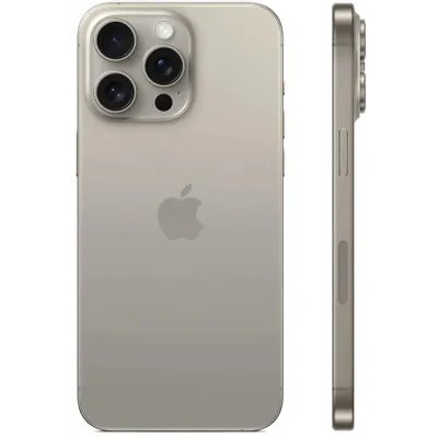 смартфон Apple iPhone 15 Pro Max 256GB Natural Titanium MV163CH/A бежевый титан