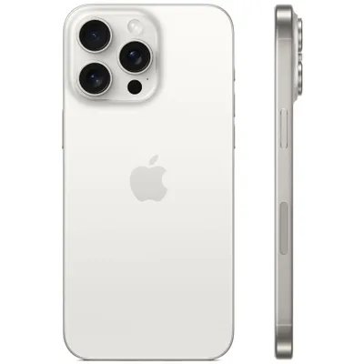смартфон Apple iPhone 15 Pro Max 512GB White MU7D3AA/A белый титан