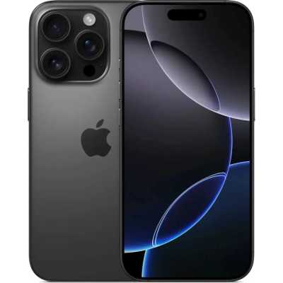 смартфон Apple iPhone 16 Pro 128GB Black Titanium MYND3ZD/A черный