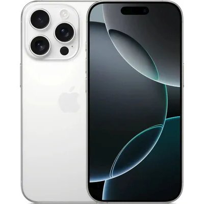 смартфон Apple iPhone 16 Pro 1TB White Titanium MYM63ZA/A белый