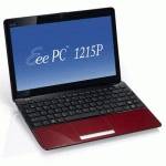 нетбук ASUS EEE PC 1215N 3/500/Win 7 HP/Red Красный