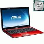 ноутбук ASUS K53SJ i5 2410M/4/500/BT/Win 7 HP/Red Красный