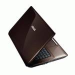 ноутбук ASUS K72JU i3 380M/3/320/BT/DOS Коричневый