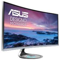 монитор ASUS Designo MX34VQ Черно-Серебристый