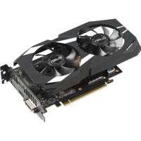 видеокарта ASUS nVidia GeForce GTX 1660 Ti 6Gb DUAL-GTX1660TI-O6G