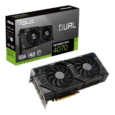 видеокарта ASUS nVidia GeForce RTX 4070 12Gb DUAL-RTX4070-12G