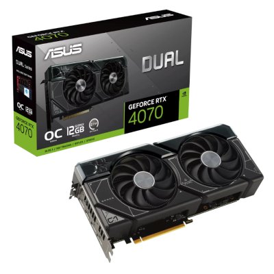 видеокарта ASUS nVidia GeForce RTX 4070 12Gb DUAL-RTX4070-O12G