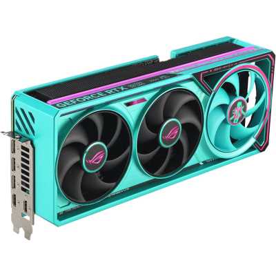 видеокарта ASUS nVidia GeForce RTX 5080 16Gb ROG-ASTRAL-RTX5080-O16G-MIKU-W