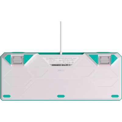 клавиатура ASUS TUF Gaming K3 Gen II Hatsune Miku Edition 90MP0460-BKRA30 Бирюзовый