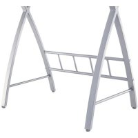 стол компьютерный Бюрократ GD-003 White