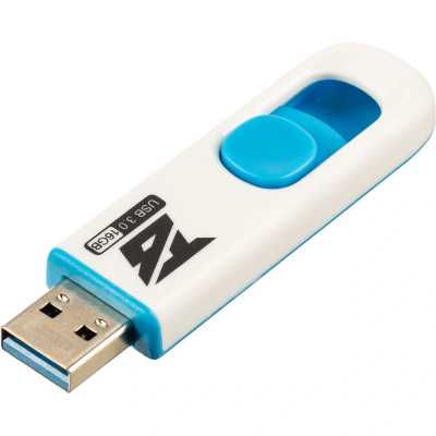 флешка BigTech 16GB UFD027 Белый, синий