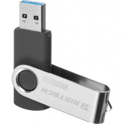 флешка BigTech 32GB UFD025 Черный, серебристый
