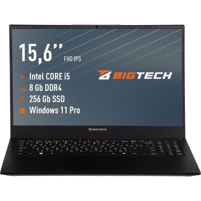 ноутбук BigTech R157-I5B9W Черный