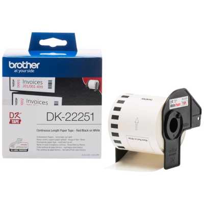 картридж Brother DK22251 белый
