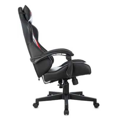 игровое кресло Бюрократ ZOMBIE Game Tetra Black/Red черно-красный