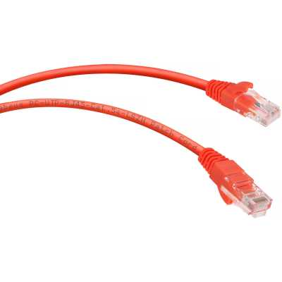 патч-корд Cabeus PC-UTP-RJ45-Cat.5e-2m-RD-LSZH