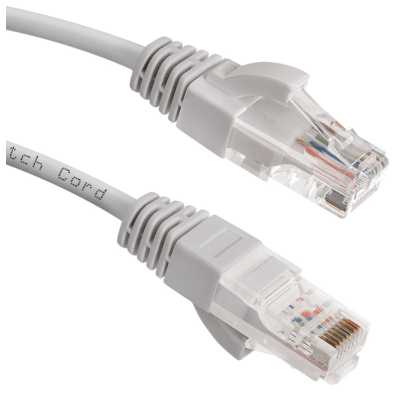 патч-корд Cabeus PC-UTP-RJ45-CAT.5E-2M Серый