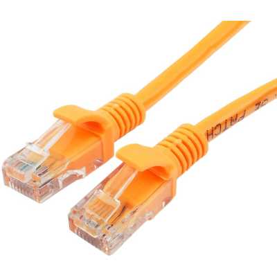 патч-корд Cablexpert PP12-0.5M/O Оранжевый