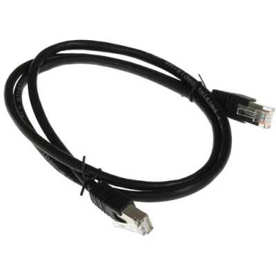 патч-корд Cablexpert PP6-1M/BK Черный
