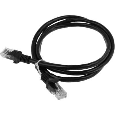 патч-корд Cablexpert PP6U-1M/BK Черный