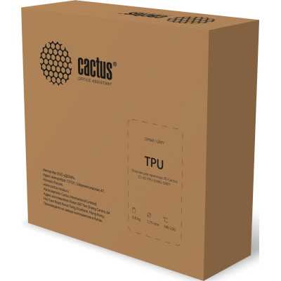 пластик для 3D принтера Cactus CS-3D-TPU-0.8KG-GREY