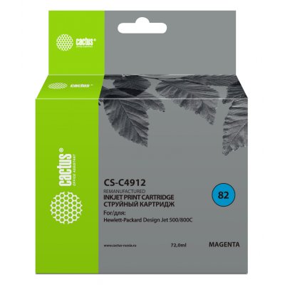 картридж Cactus CS-C4912 пурпурный
