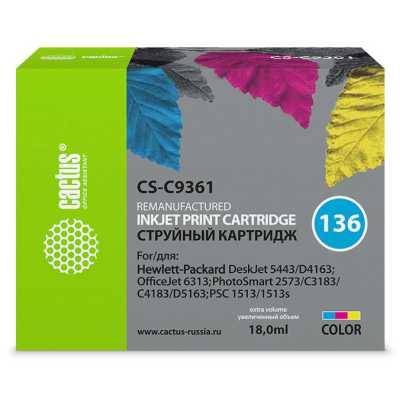 картридж Cactus CS-C9361 многоцветный