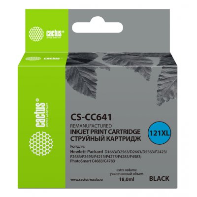 картридж Cactus CS-CC641 черный