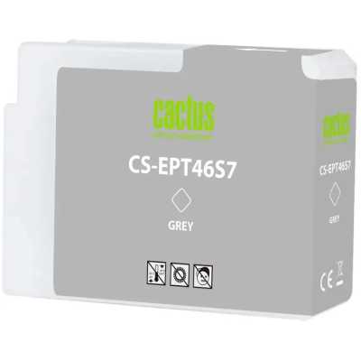 картридж Cactus CS-EPT46S7 серый пигментный