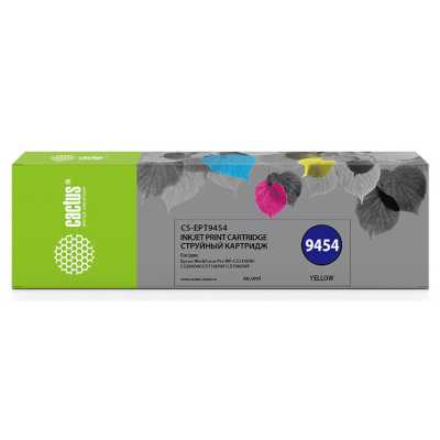 картридж Cactus CS-EPT9454 желтый