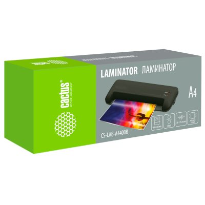 ламинатор Cactus CS-LAB-A4400B Черный