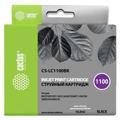 картридж Cactus CS-LC1100BK черный