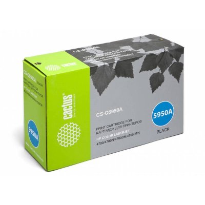 картридж Cactus CS-Q5950A черный
