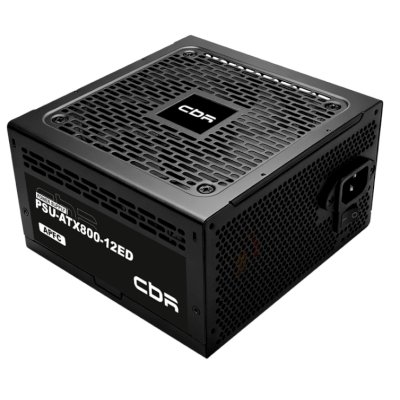 блок питания CBR 800W PSU-ATX800-12ED Черный