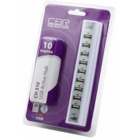 разветвитель USB CBR CH-310 White белый