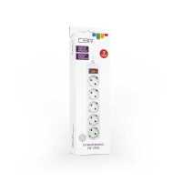 сетевой фильтр CBR CSF 2505-3.0 White CB белый