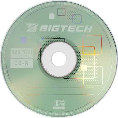 диск CD-R BigTech YCDRB006
