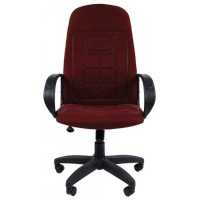 офисное кресло Chairman 727 Burgundy 6004322 бордовый