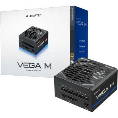блок питания Chieftec 1000W Vega M PPG-1000-C Черный