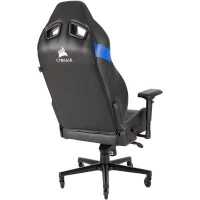 игровое кресло Corsair Gaming T2 Road Warrior Black-Blue черно-синий