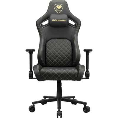 игровое кресло Cougar Defensor Gold черный